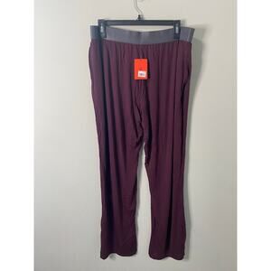 New Tommy John Men's Modal Pajamas Pants, Winetasting Size XL